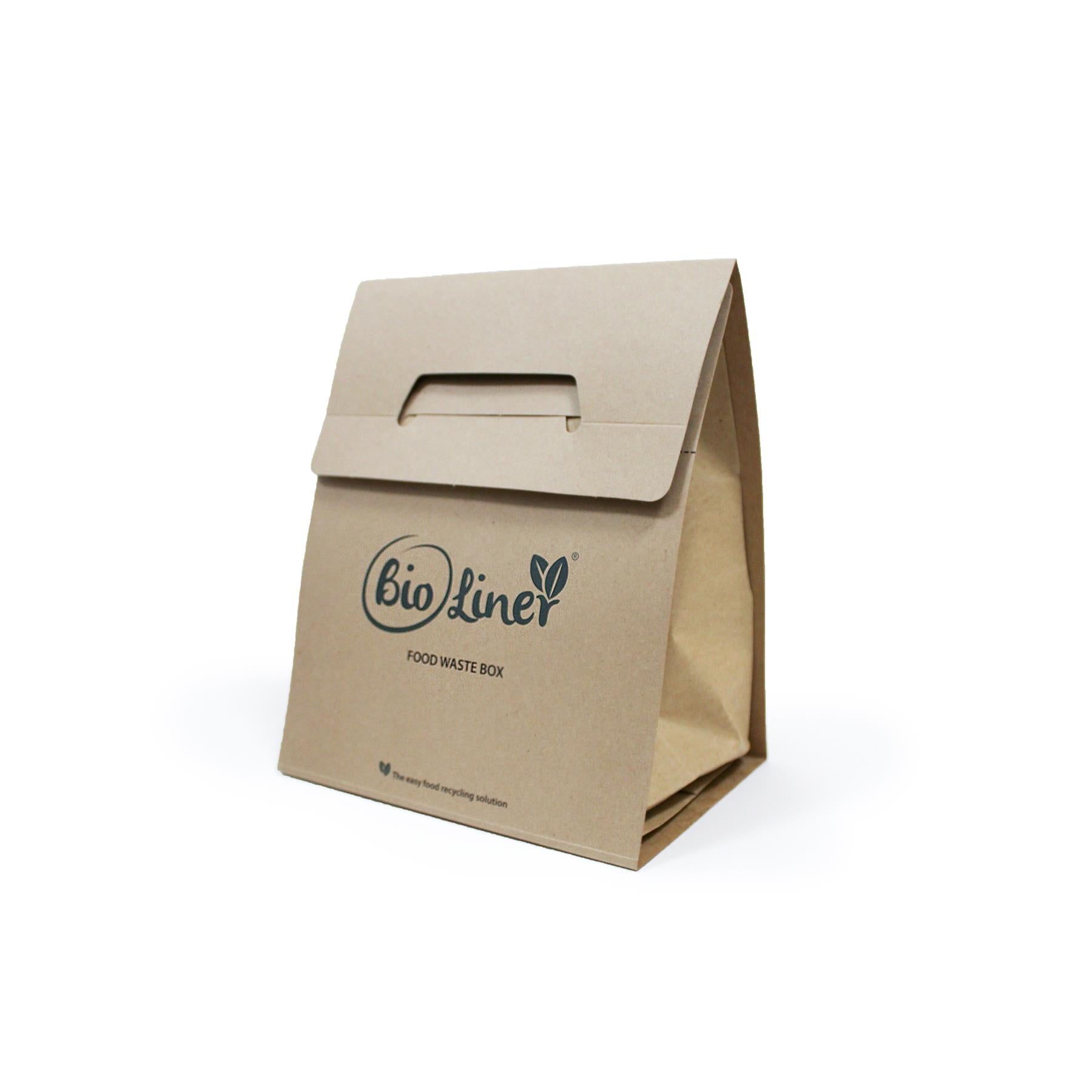 8L BioLiner Compost Boxes, strong and suitable for recycling kitchen food scraps.