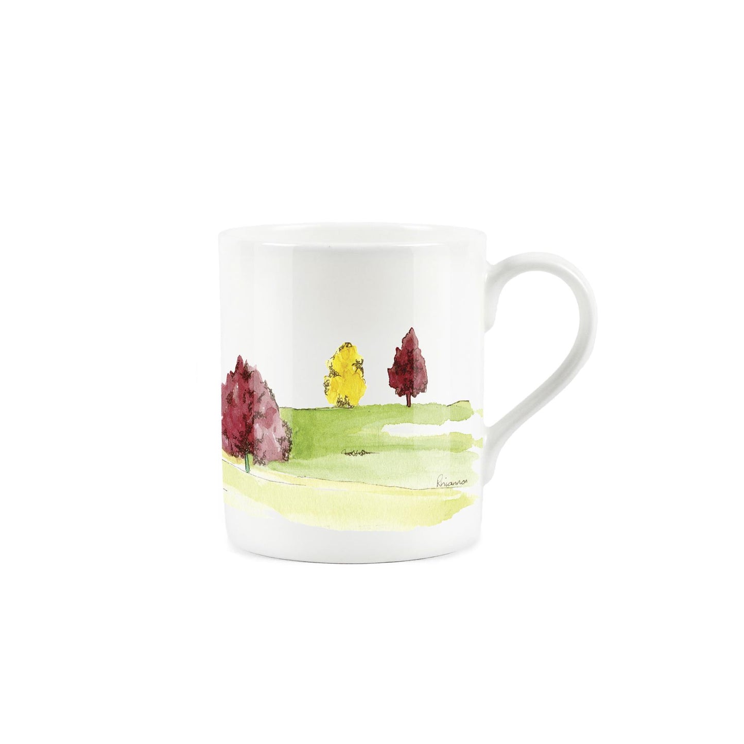 English Landscape Small Mugs by Rhiannon Chauncey