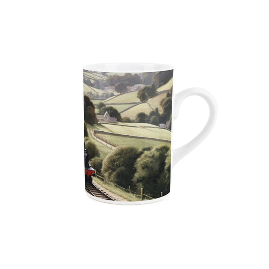 Steam Train Rolling Hills Mug