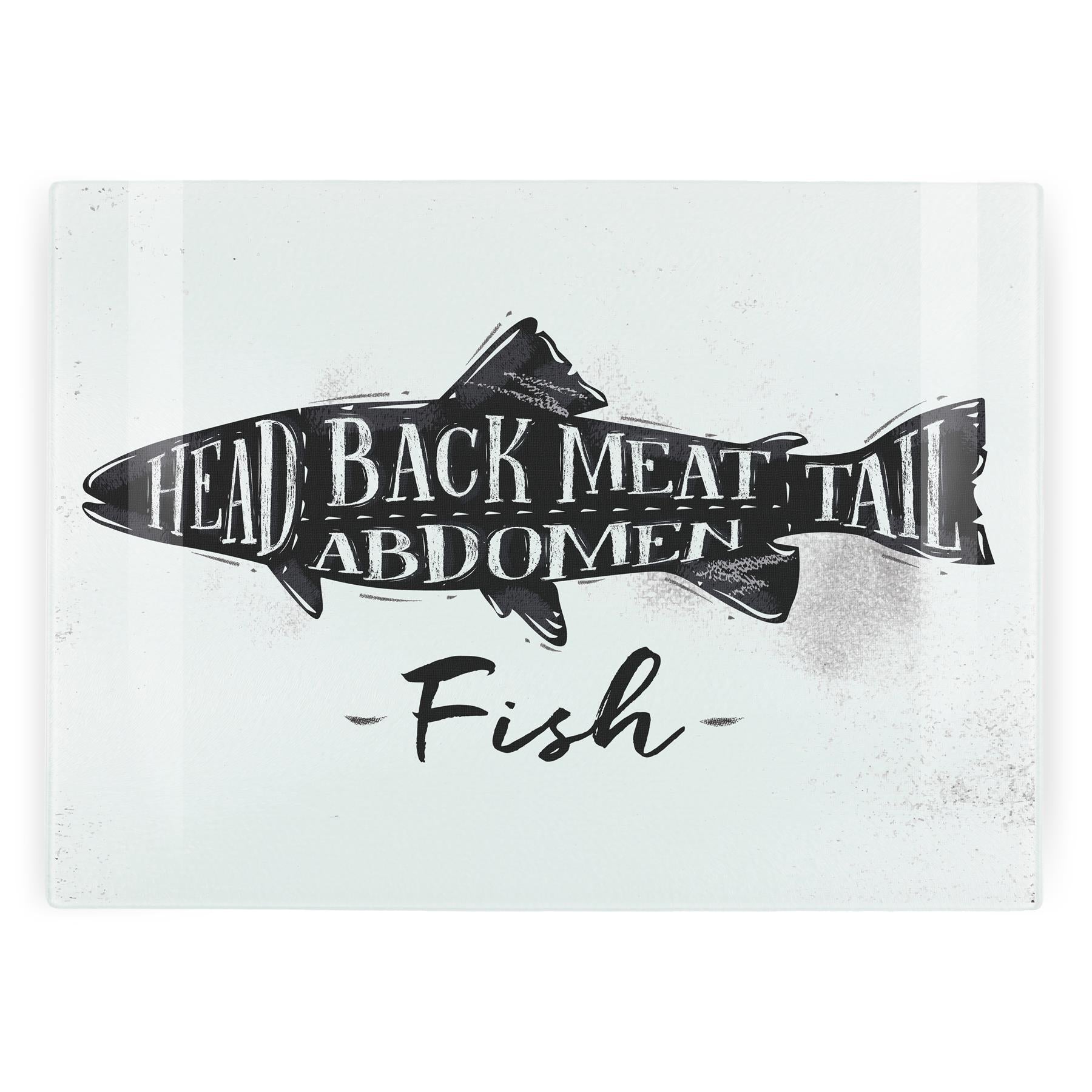 Seafood Fish Large Worktop Protector