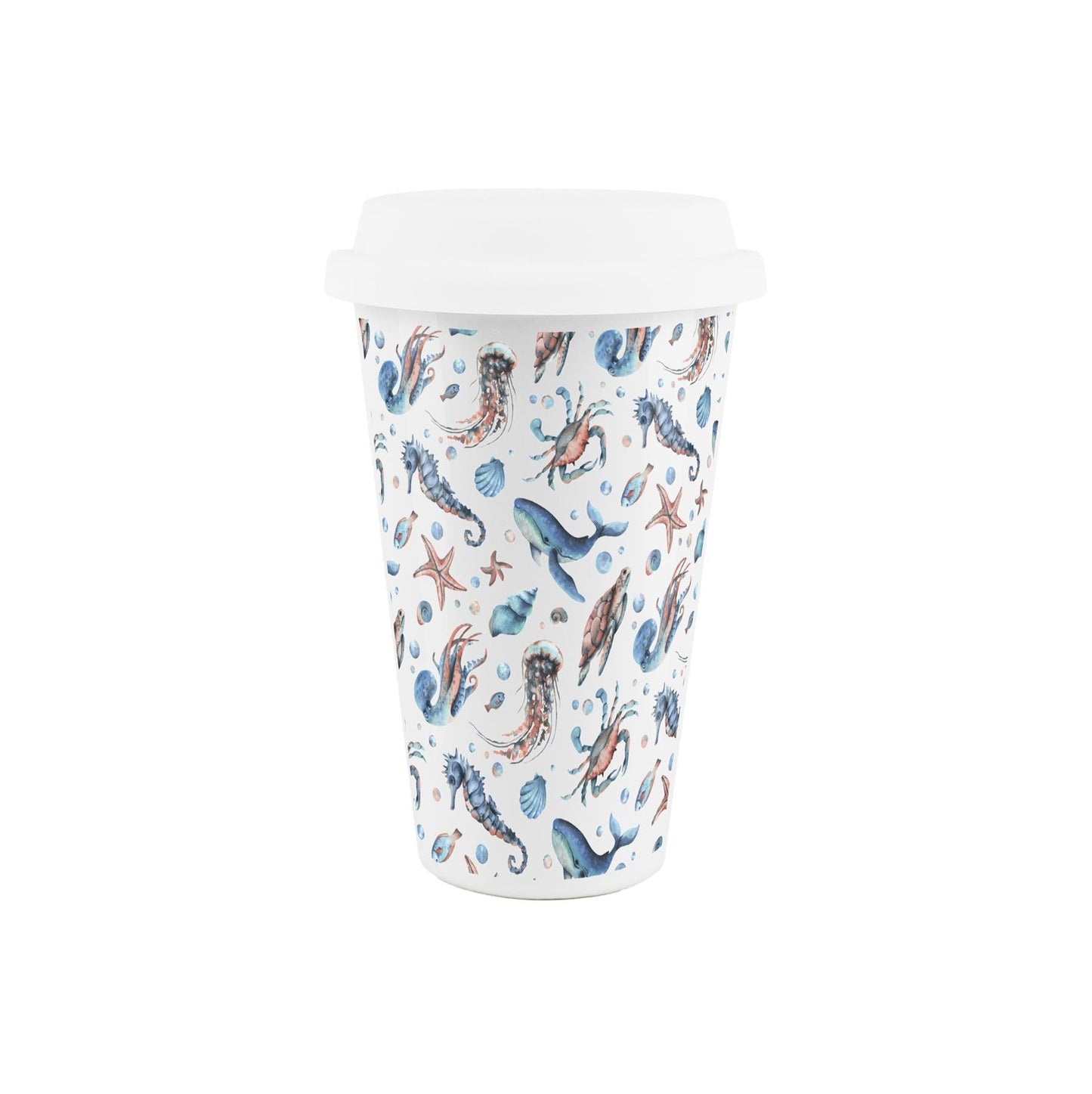 Sea Art Travel Mug