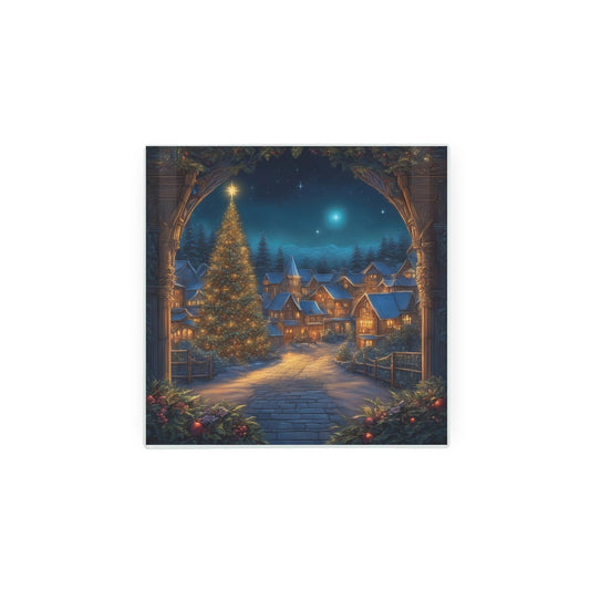 Magical Christmas Village Smooth Hot Pot Stand