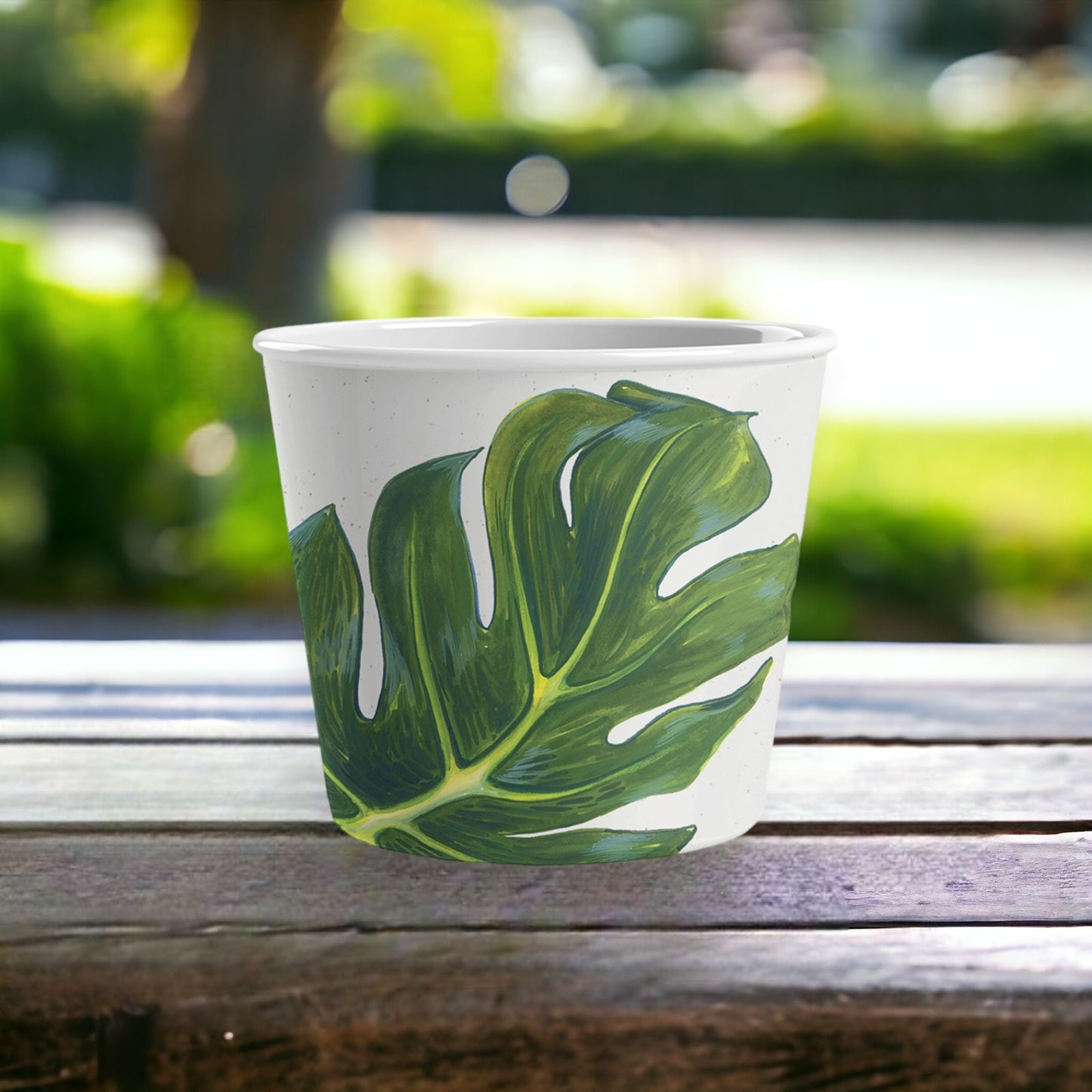 Amazon Floral Melamine Ice Cream/ Nibbles Bowls