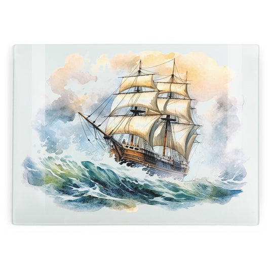 Sailing Ship Large Smooth Worktop Protector