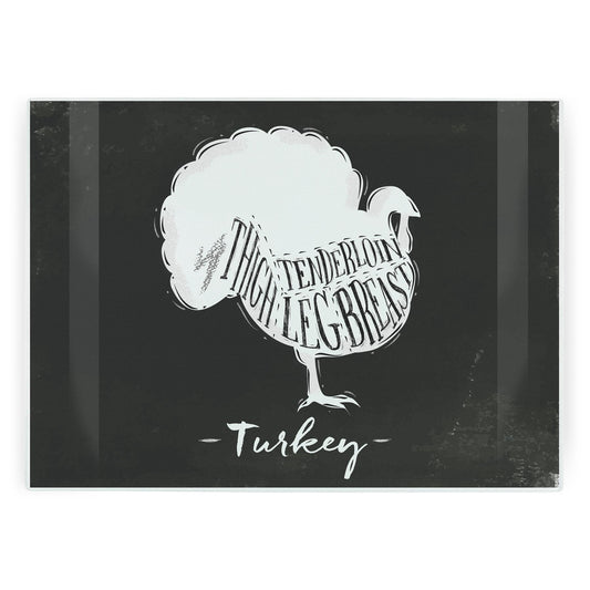 Cuts of Meat Turkey Large Worktop Protector