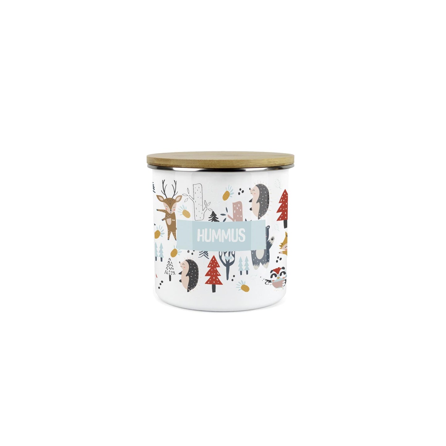 Forest Animals Mini Snack Storage Pot
