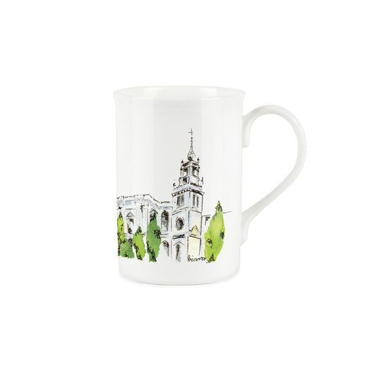 St Paul's Cathedral Mug by Rhiannon Chauncey