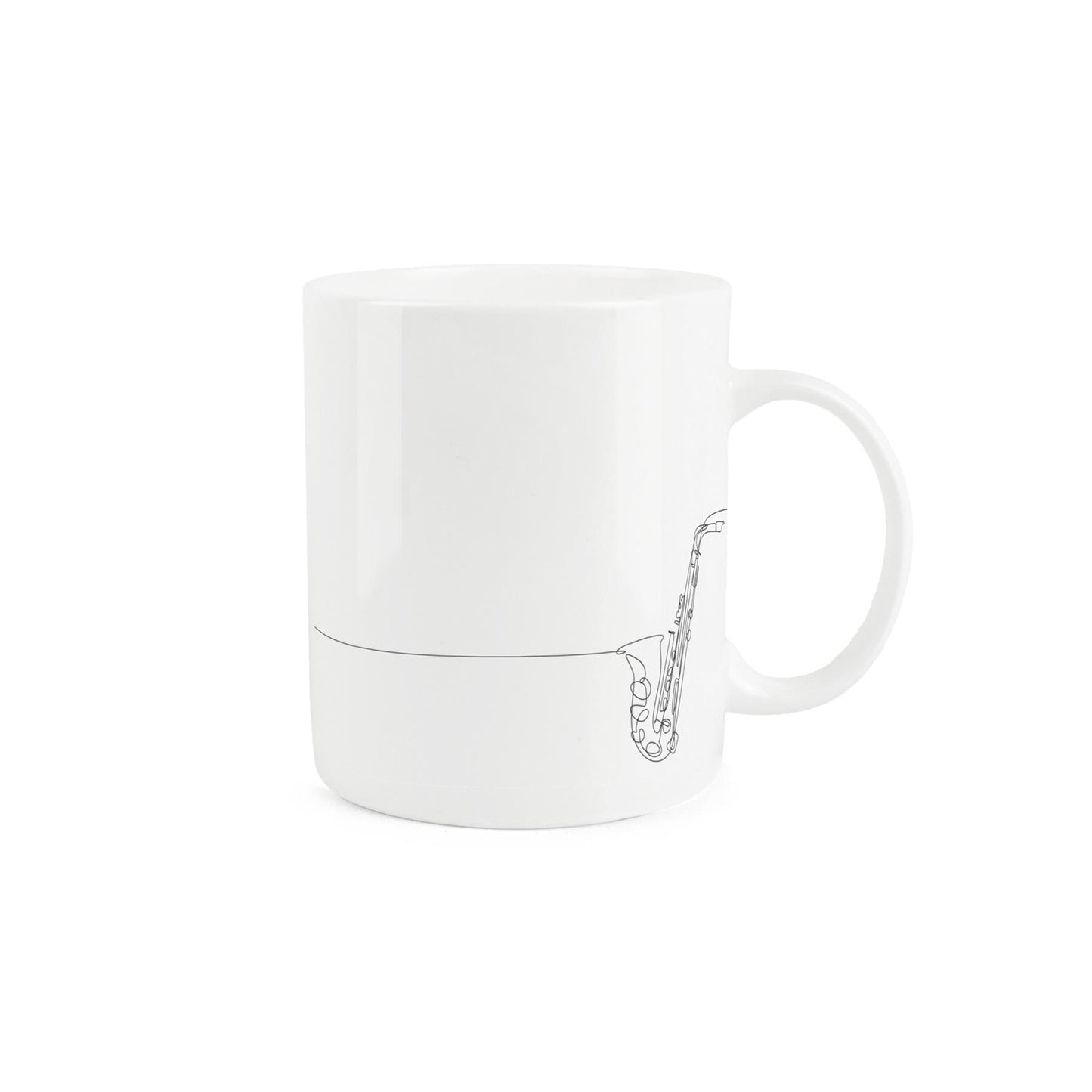Minimalist Line: Brass Instruments Mug