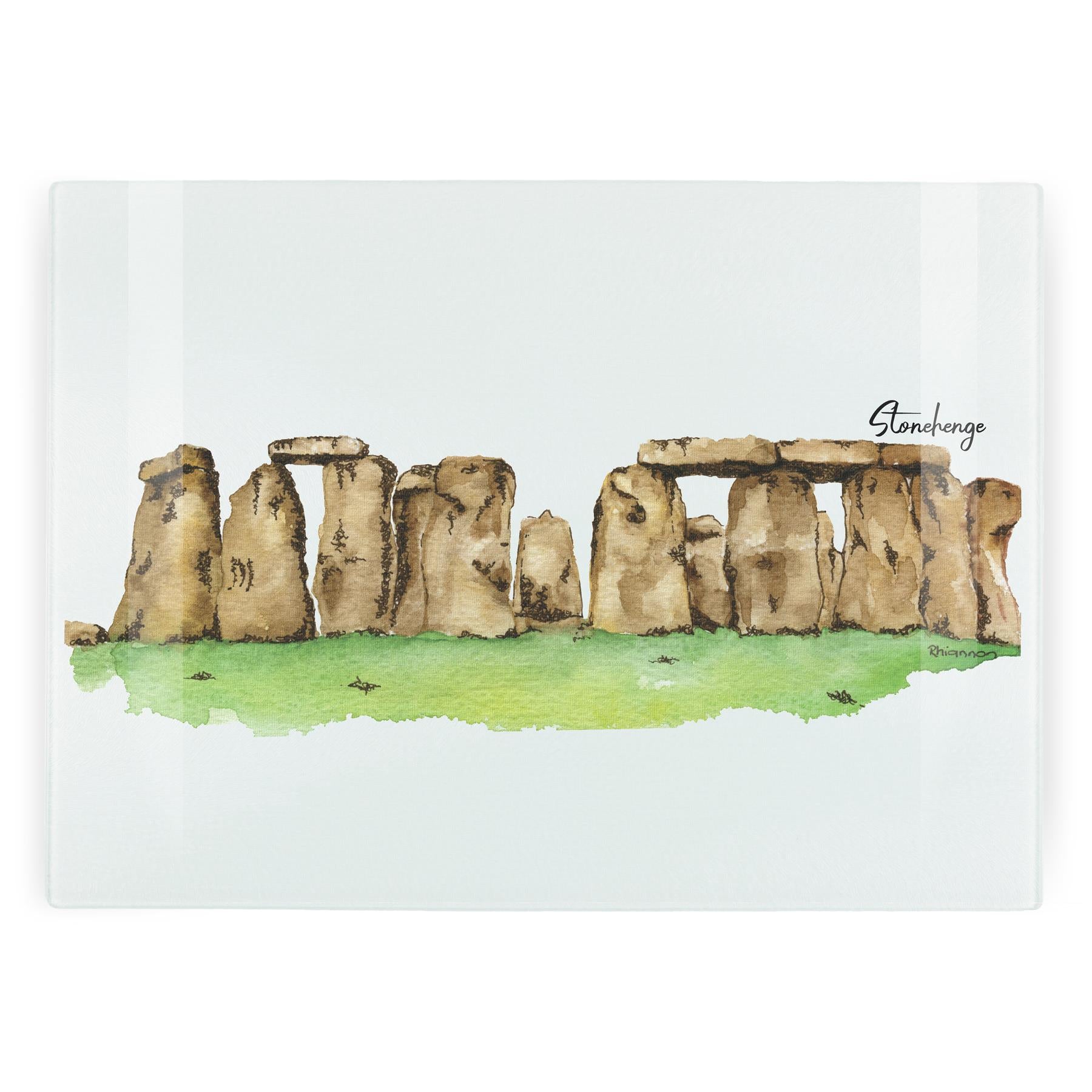 Rhiannon Stonehenge Landmark Large Worktop Protector