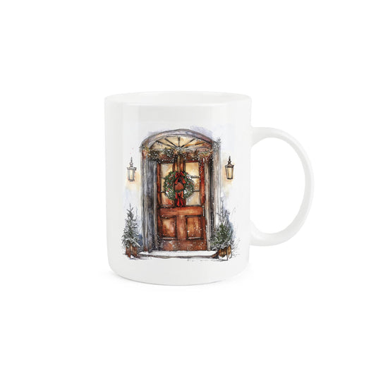Christmas Doorway Mug