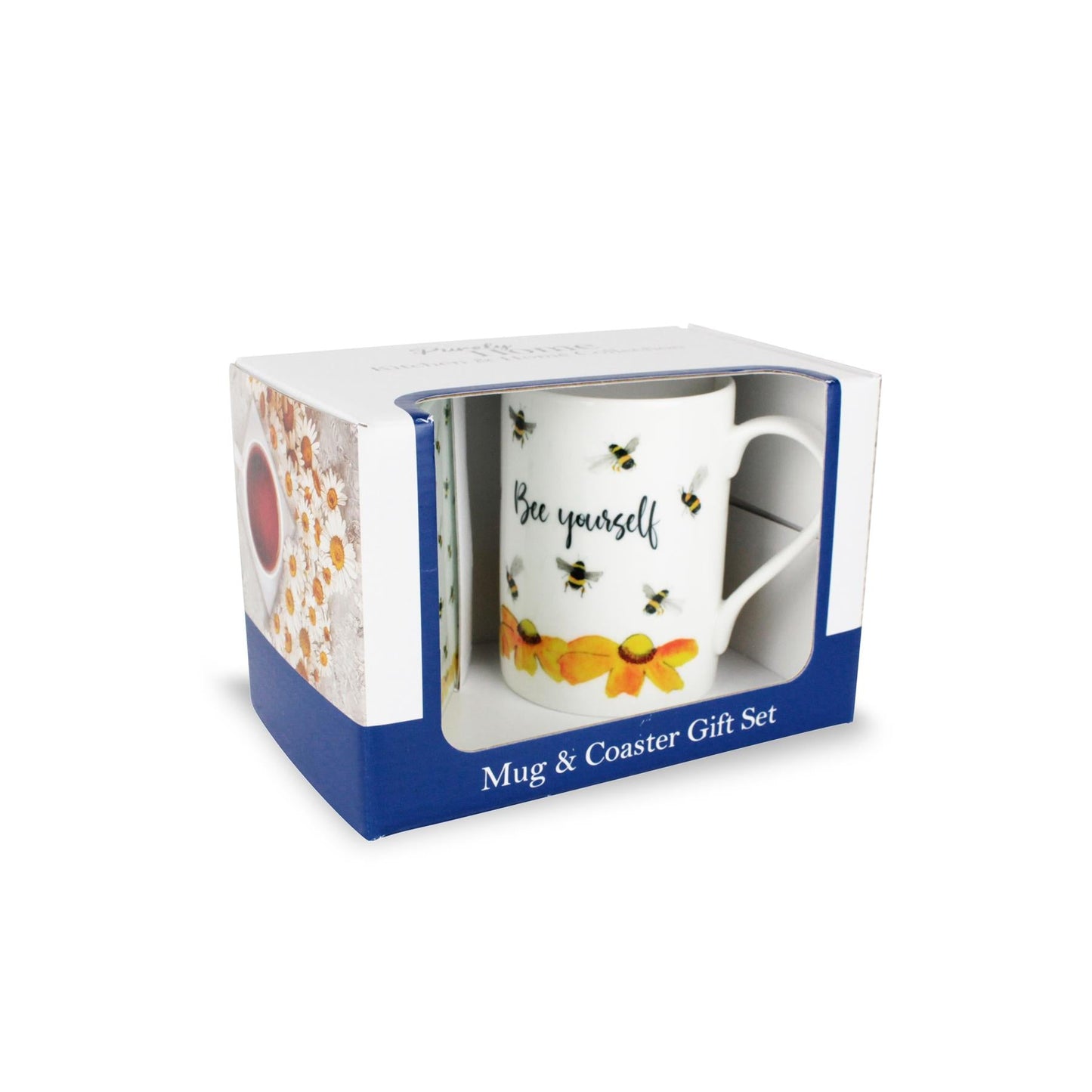 Bee Yourself Mug & Coaster Gift Set