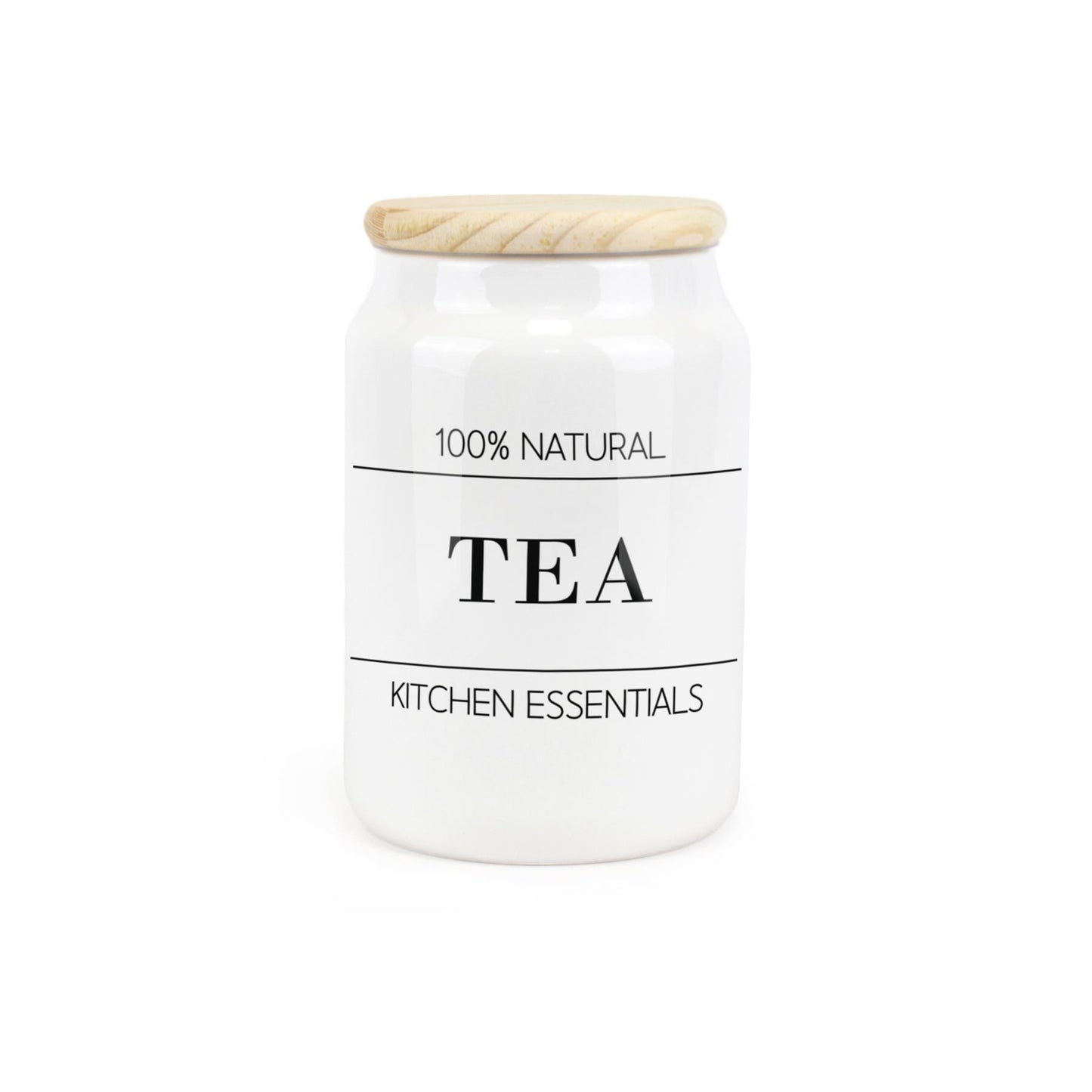 Minimalist Essentials Ceramic Canister