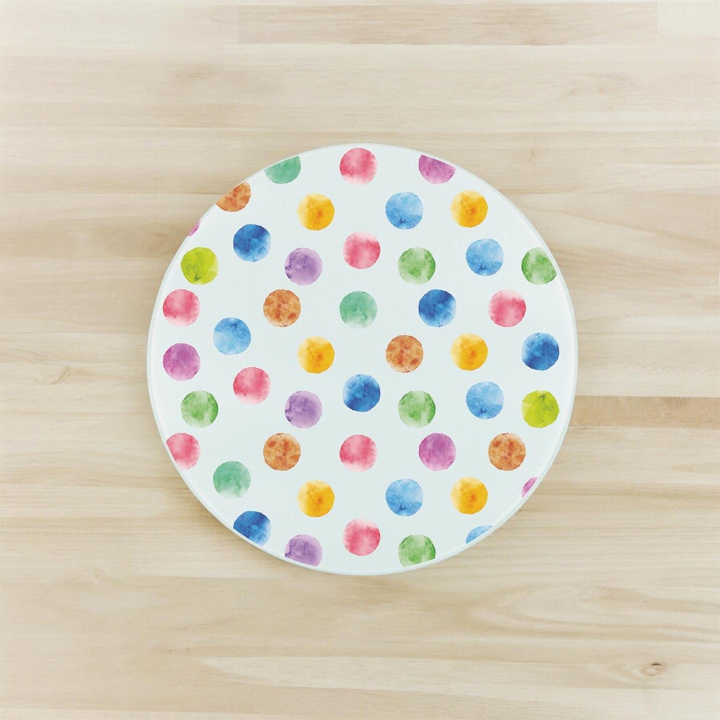Polka Dots Small Round Hot Pot Stand