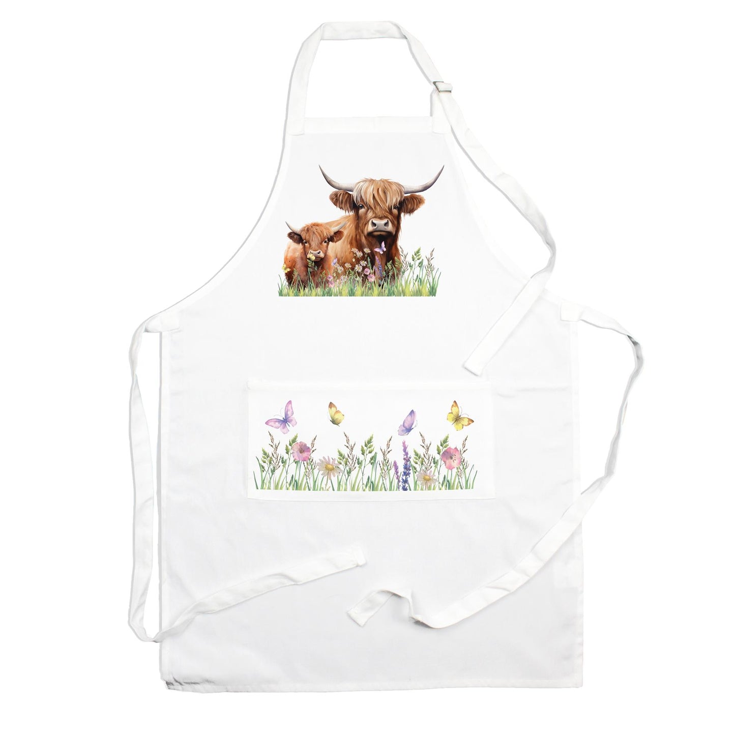 Highland Cow & Calf  Apron