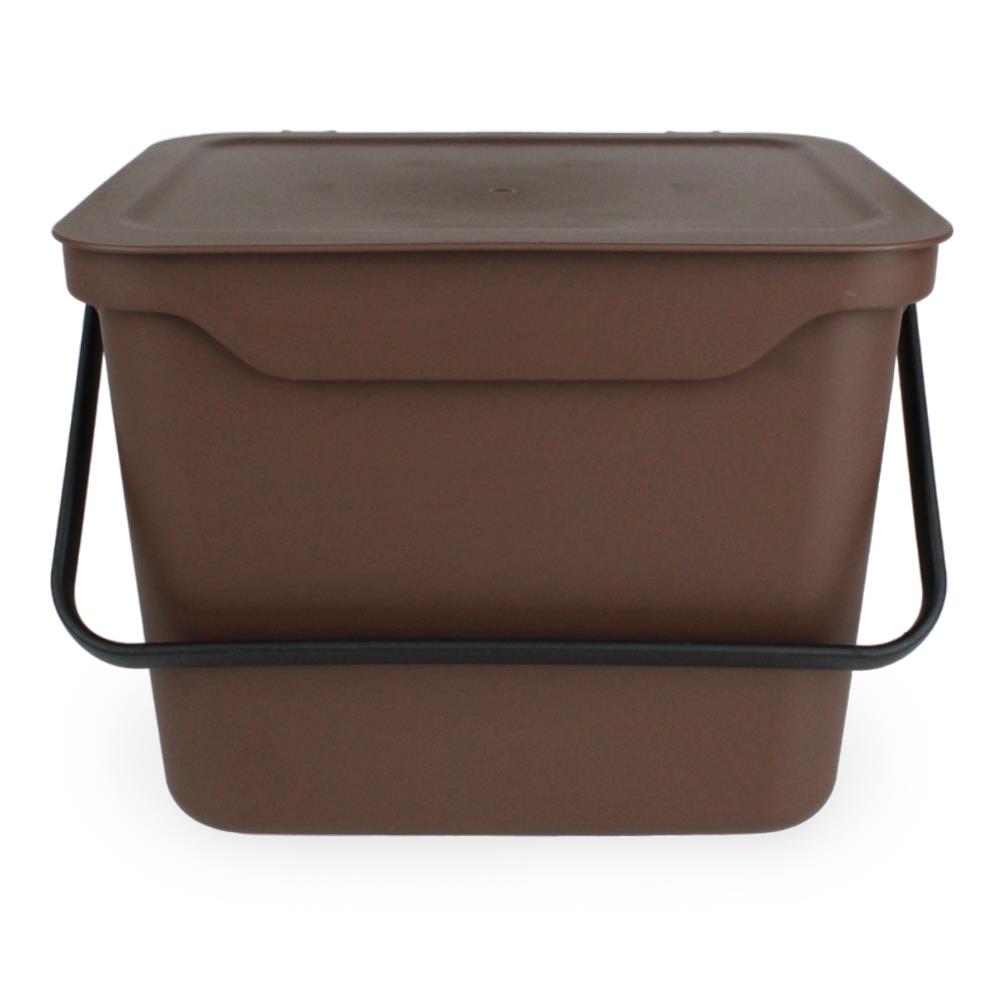 Easy Eco 5L Kitchen Caddy - Brown