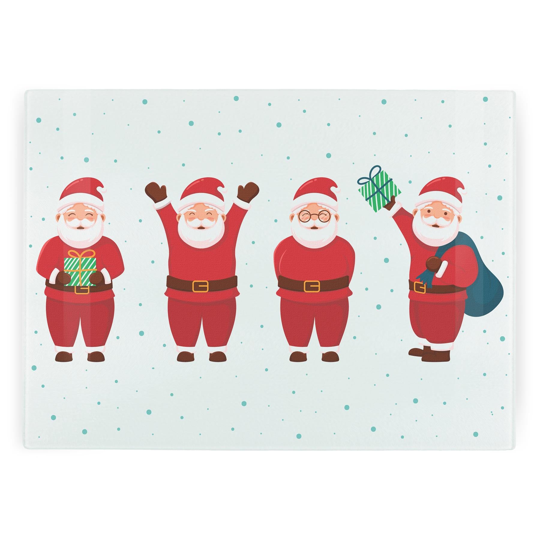 Novelty Santas Large Worktop Protector