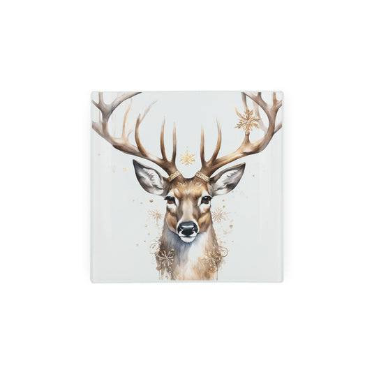 Gold Deer Christmas Small Smooth Hot Pot Stand