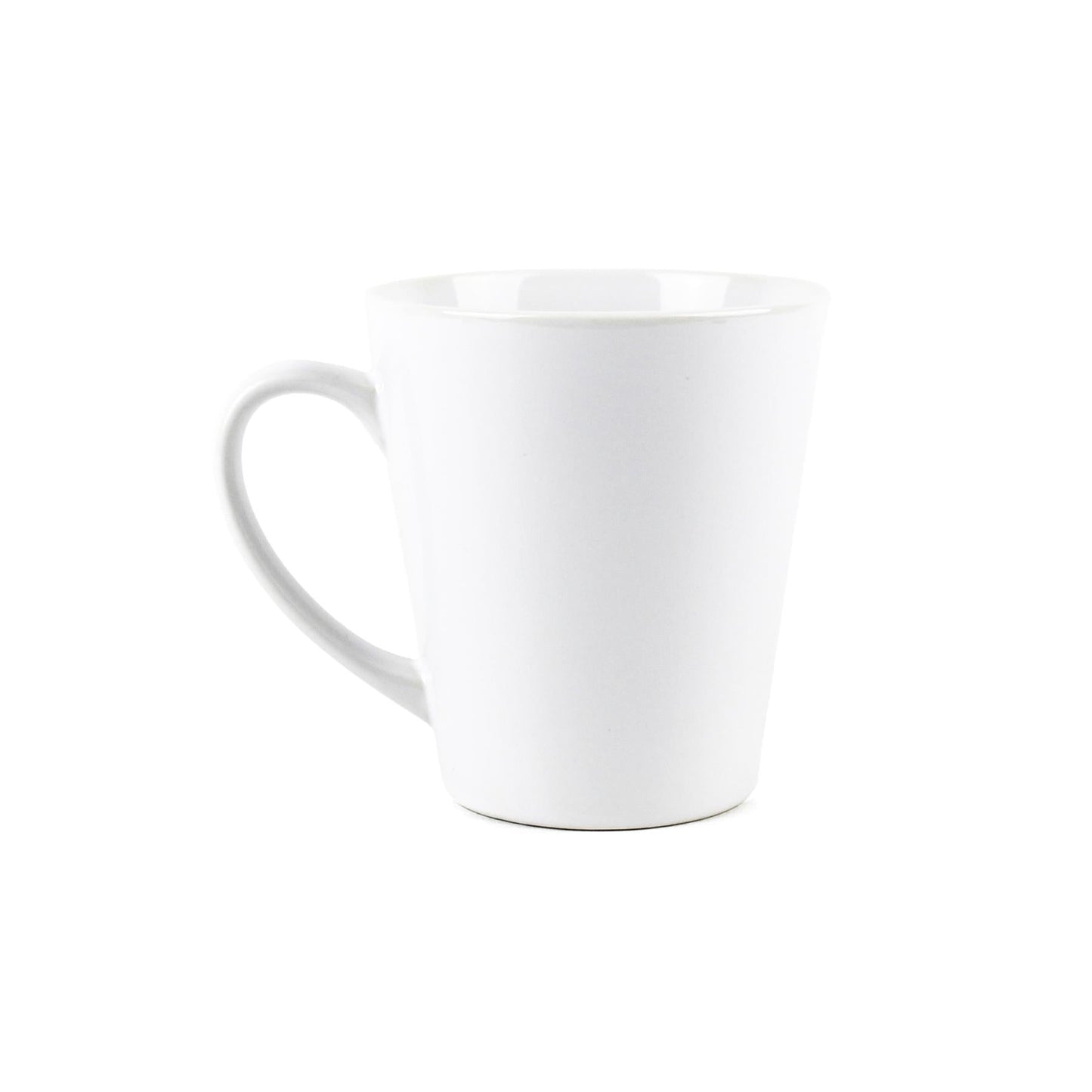 Blue & Orange Bird Small Latte Mug