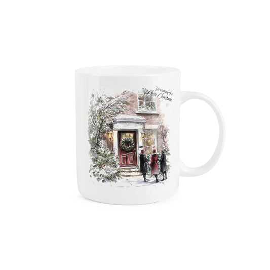 White Christmas Mug