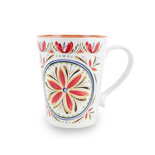 Savour warm moments with these rustic melamine mugs. Their break-resistant and hand-glazed design adds charm to outdoor gatherings.