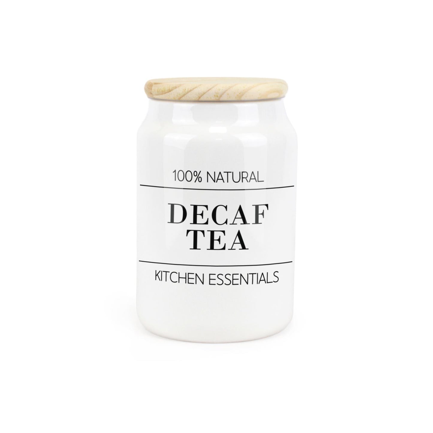 Minimalist Essentials Ceramic Canister
