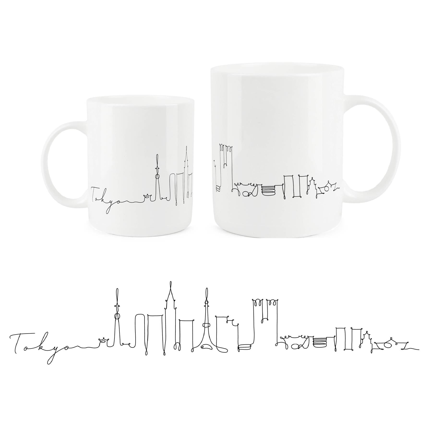 Iconic bone china mug capturing the beauty of the Sydney skyline.