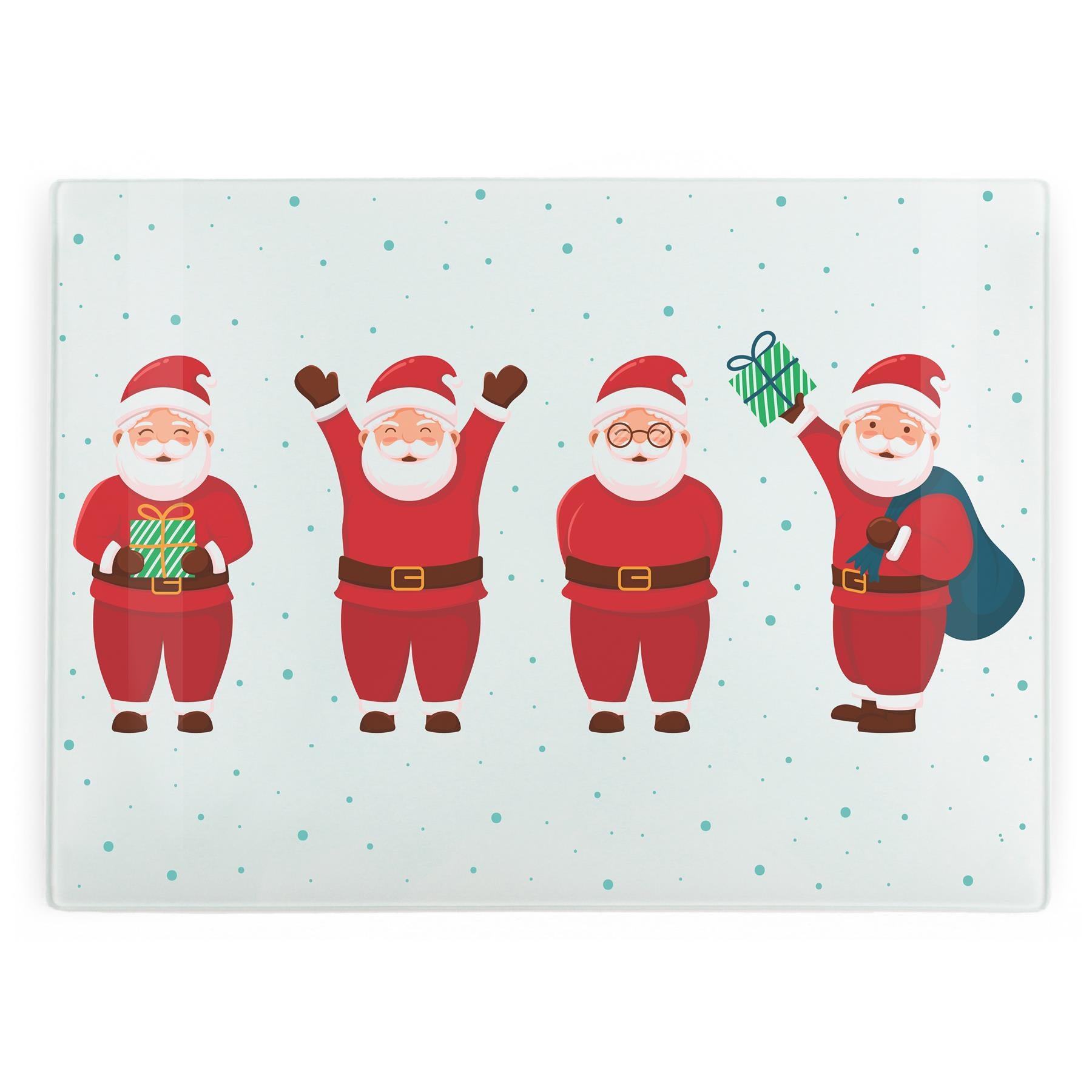 Novelty Santas Large Smooth Worktop Protector