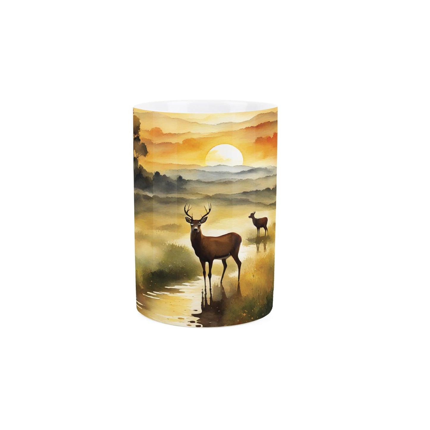 British Wildlife Deer Pair