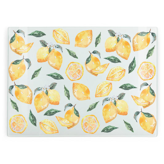 Painted Lemons Smooth Large Worktop Protector
