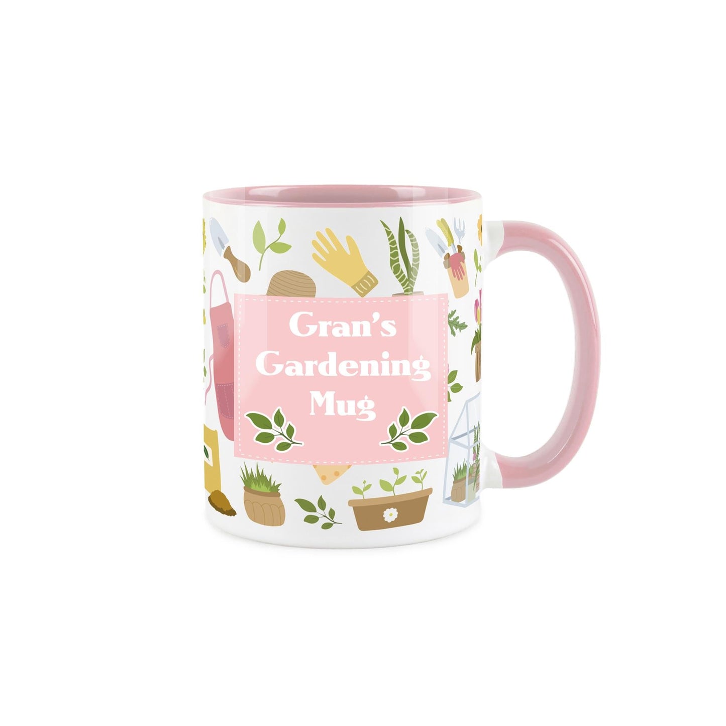 Gran's Gardening Tulips Mug & Coaster Gift Set