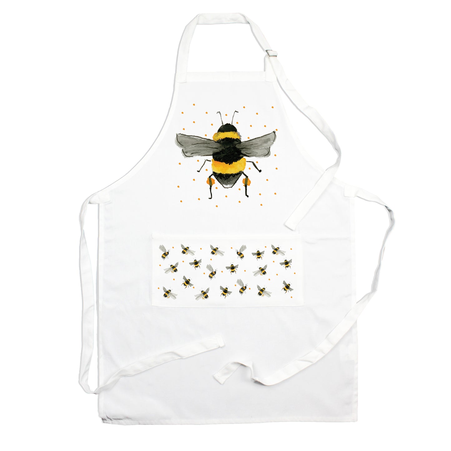 Bumble Bee Apron by Rhiannon Chauncey