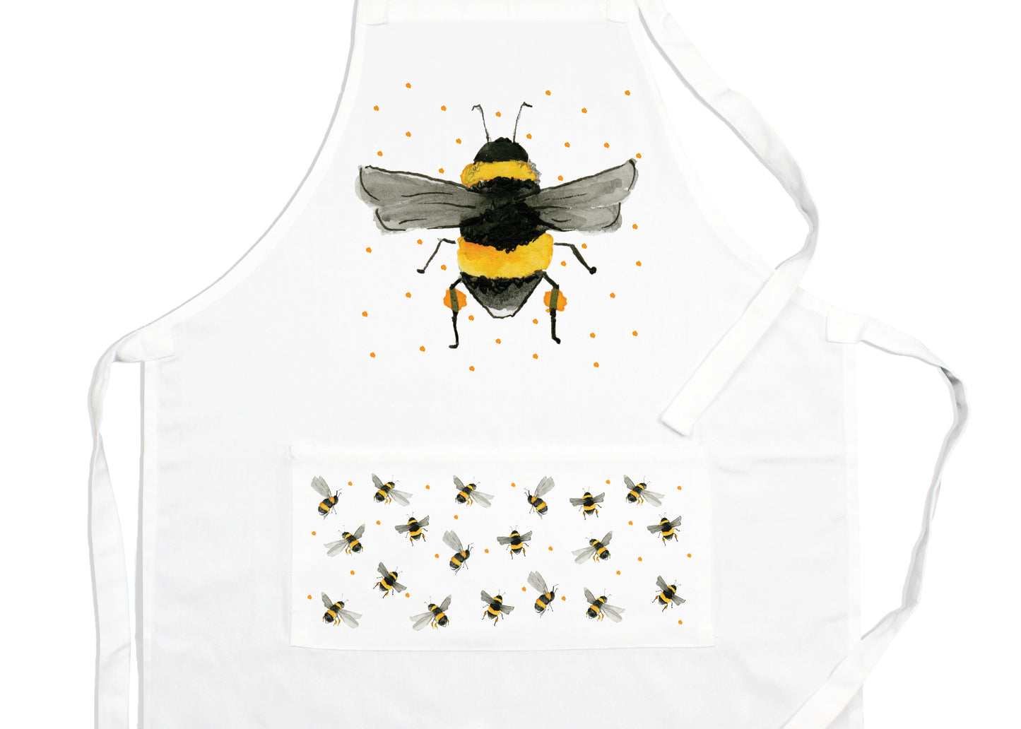 Bumble Bee Apron by Rhiannon Chauncey