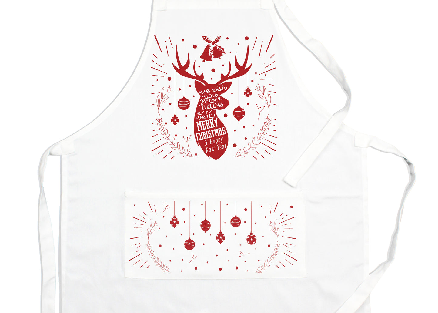 Christmas Deer  Apron