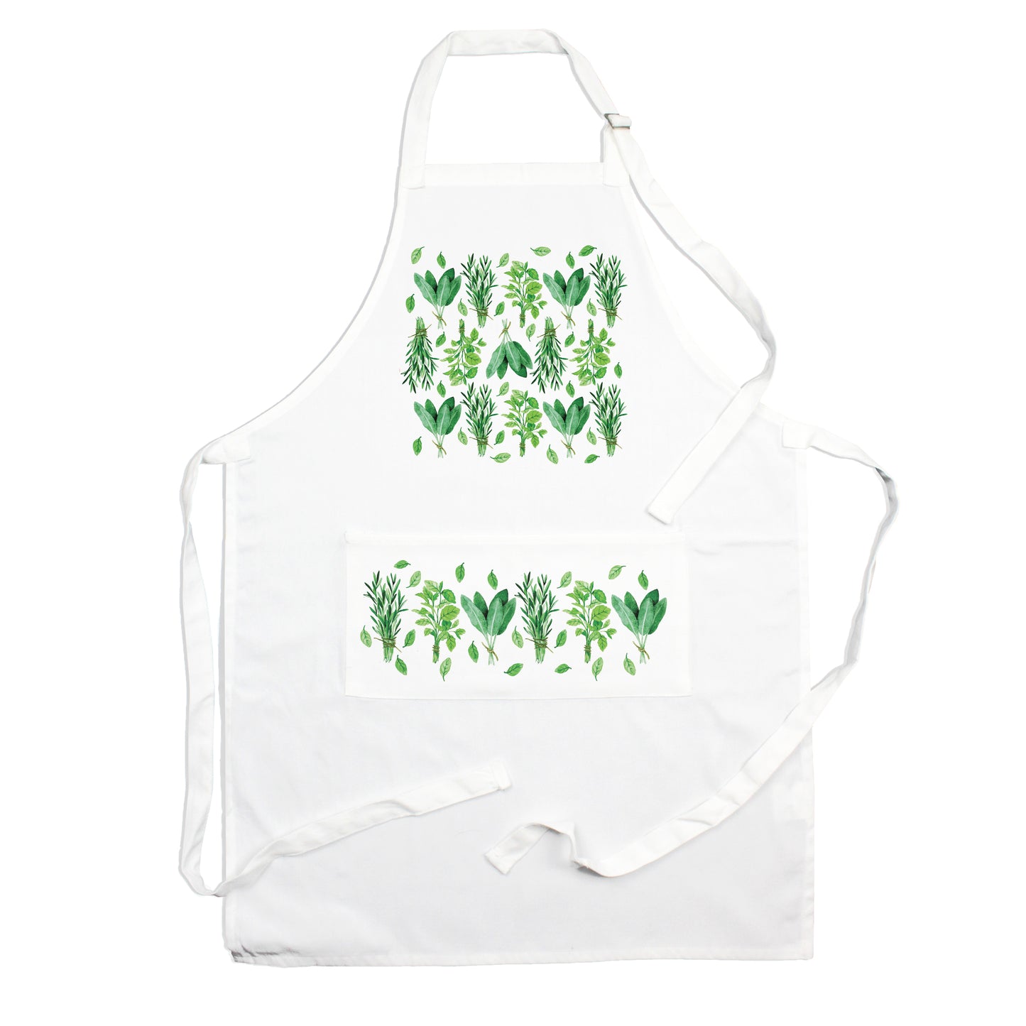 Kitchen Herbs  Apron