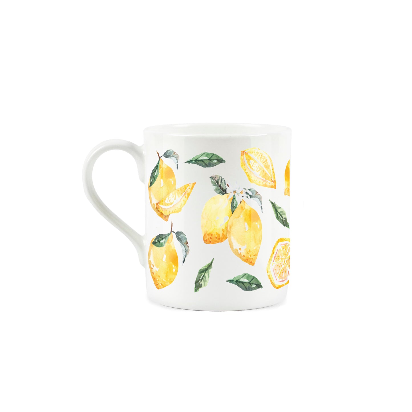 Painted Fruits Lemons Small Mug