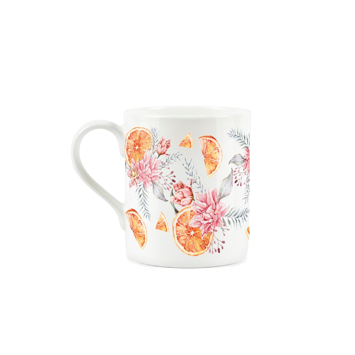 Painted Fruits Tangerines Small Mug