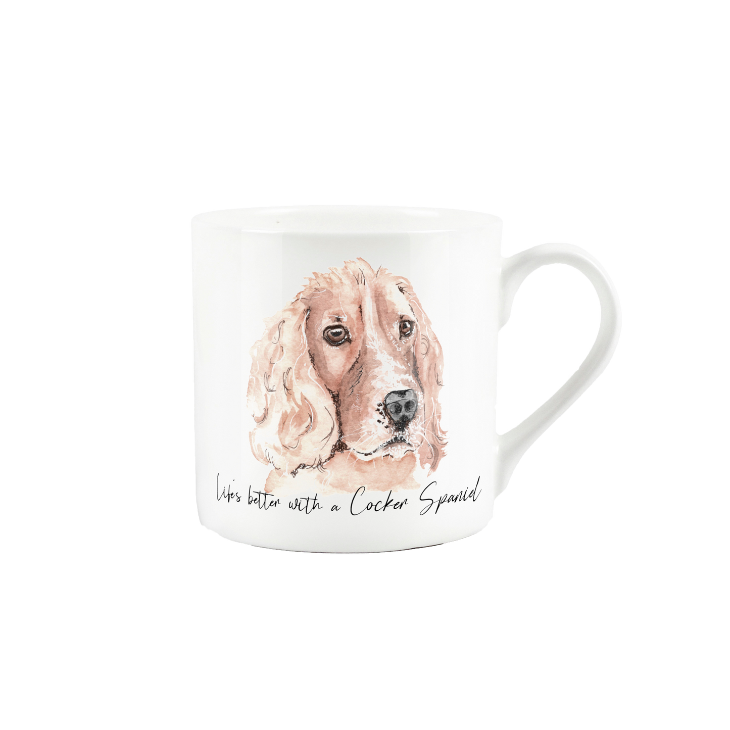 Life's Better with Dogs Mug  by Rhiannon Chauncey