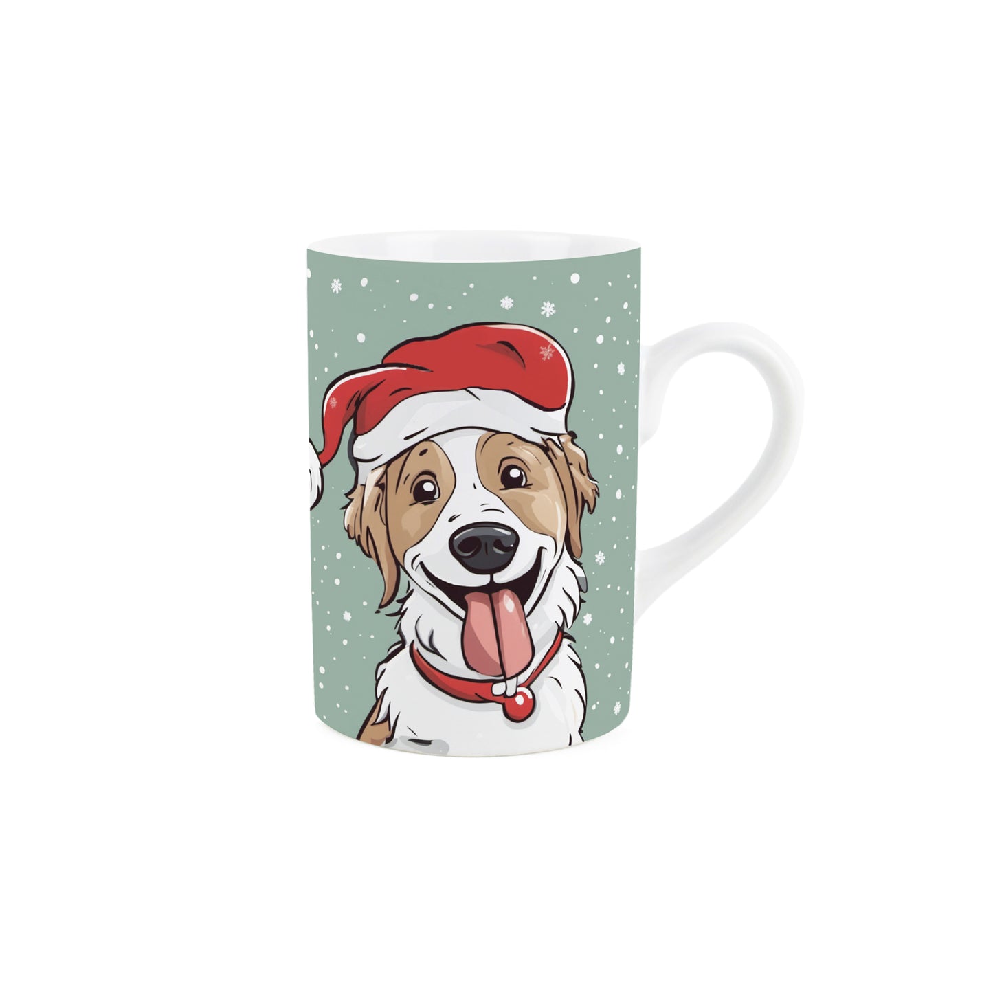 Christmas Dog Ceramic Mug