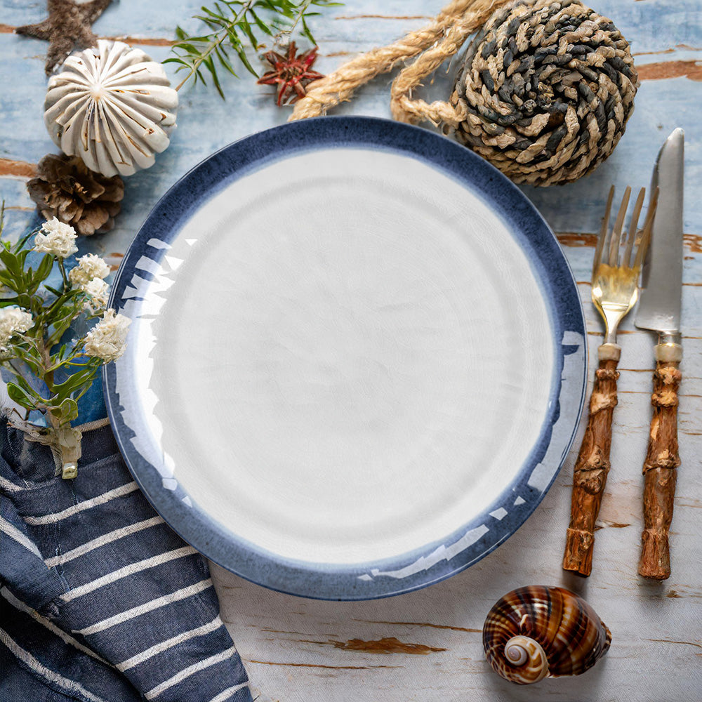 Coastal Melamine Dinner Plate