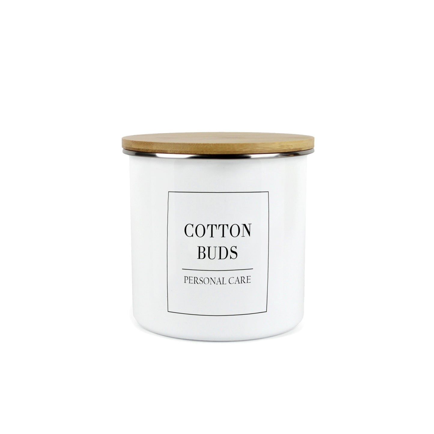 Minimalist Medium Enamel Canister