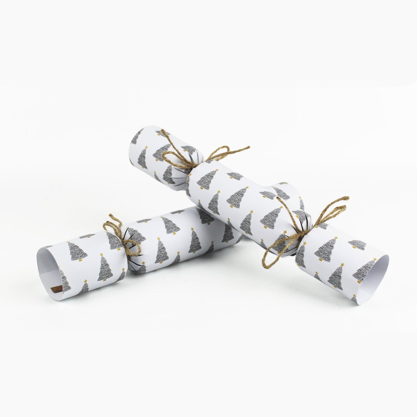 Black Christmas Trees Easy Eco Christmas Crackers