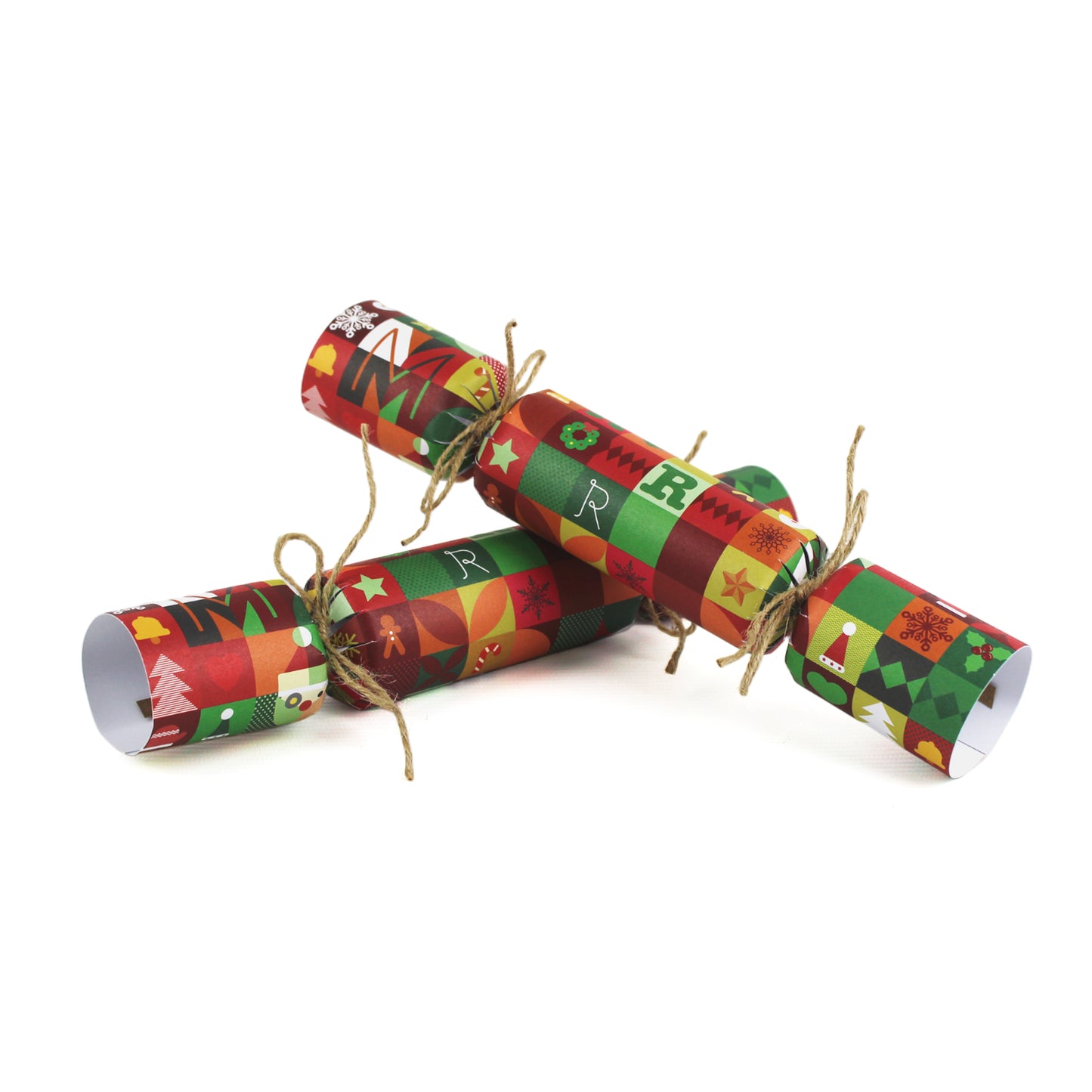 Merry Christmas Wrapping Paper Easy Eco Christmas Crackers