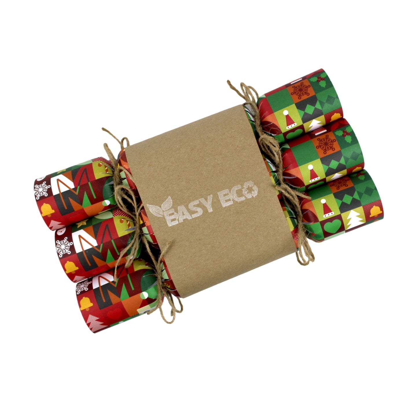 Merry Christmas Wrapping Paper Easy Eco Christmas Crackers