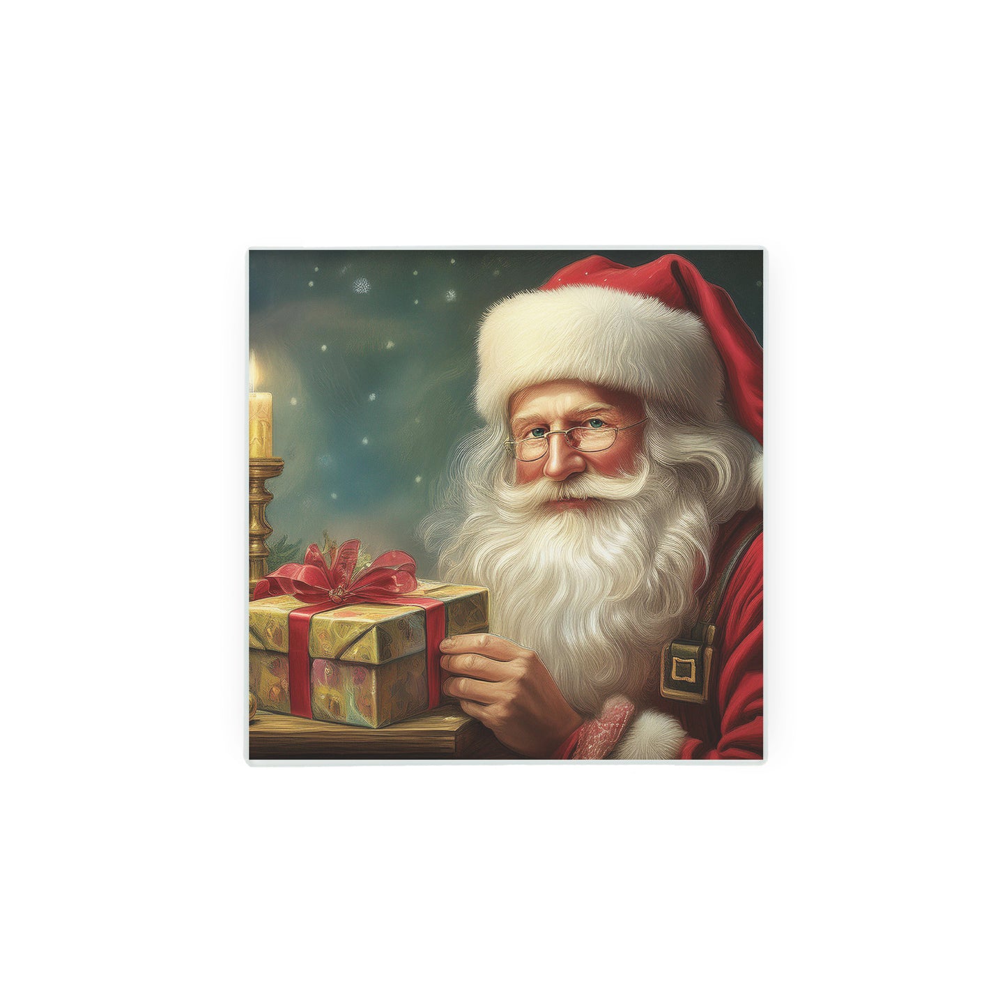 Father Christmas' Gifts Small Smooth Hot Pot Stand