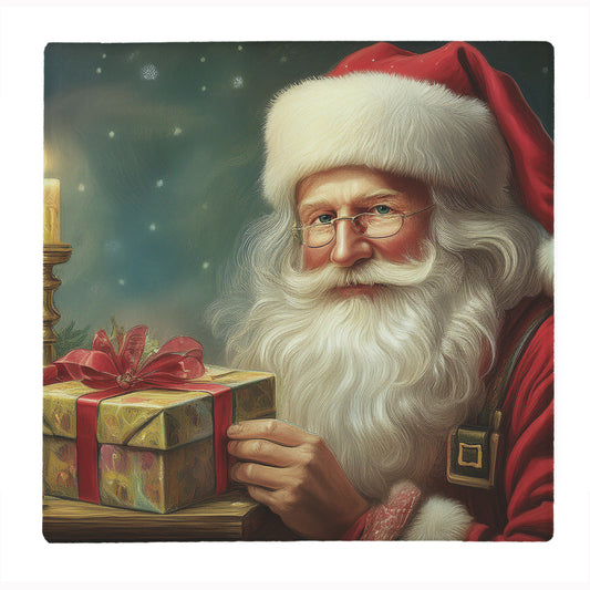 Father Christmas' Gifts Large Square Smooth Worktop Protector