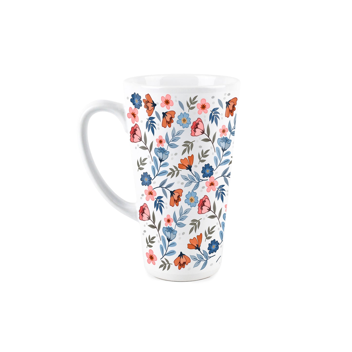 Blossom Flowers Large Latte Mug
