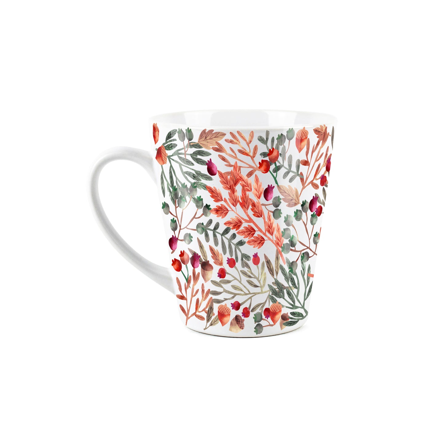 Autumn Acorns Small Latte Mug