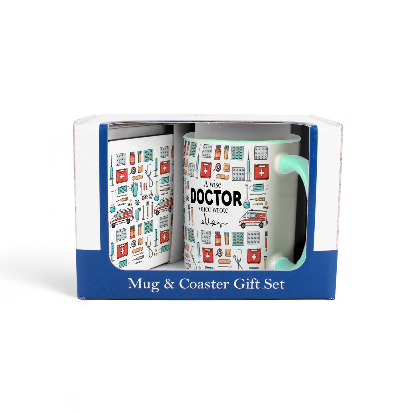 Novelty Trades Mug & Coaster Gift Set