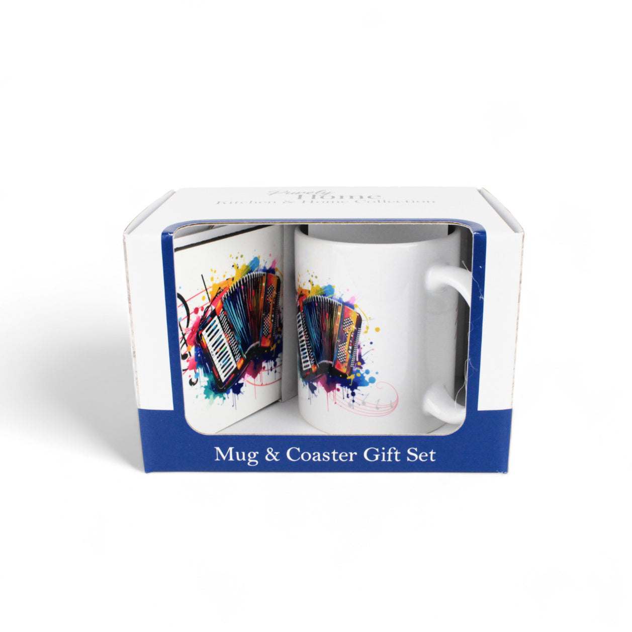 Abstract Instruments Mug & Coaster Gift Set