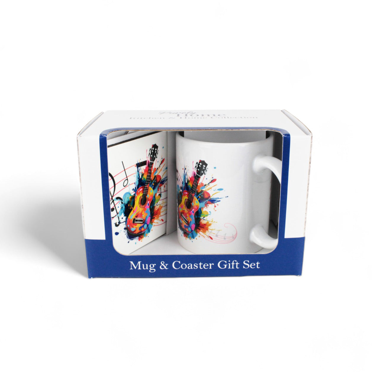 Abstract Instruments Mug & Coaster Gift Set